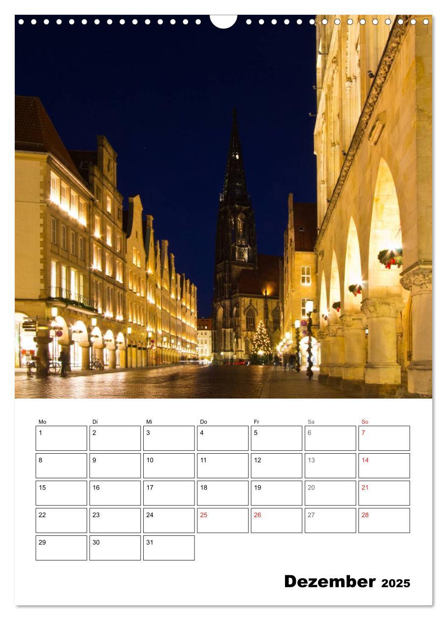 Bild: 9783457028087 | Münster entdecken (Wandkalender 2025 DIN A3 hoch), CALVENDO...