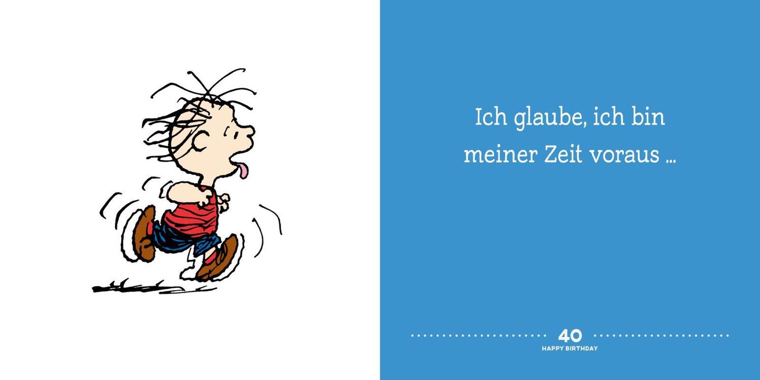 Bild: 9783830364320 | Peanuts Geschenkbuch: Happy Birthday zum 40. Geburtstag | Schulz