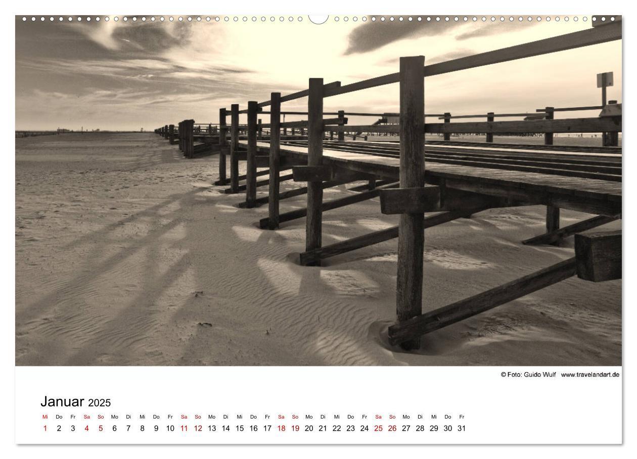 Bild: 9783435437856 | Sankt Peter-Ording. Ein Traum an der Nordsee (Wandkalender 2025 DIN...