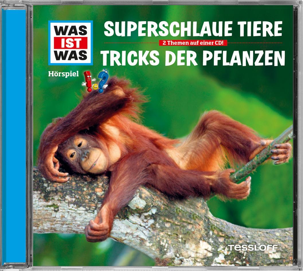 Cover: 9783788643393 | WAS IST WAS Hörspiel-CD: Superschlaue Tiere/ Tricks der Pflanzen | CD