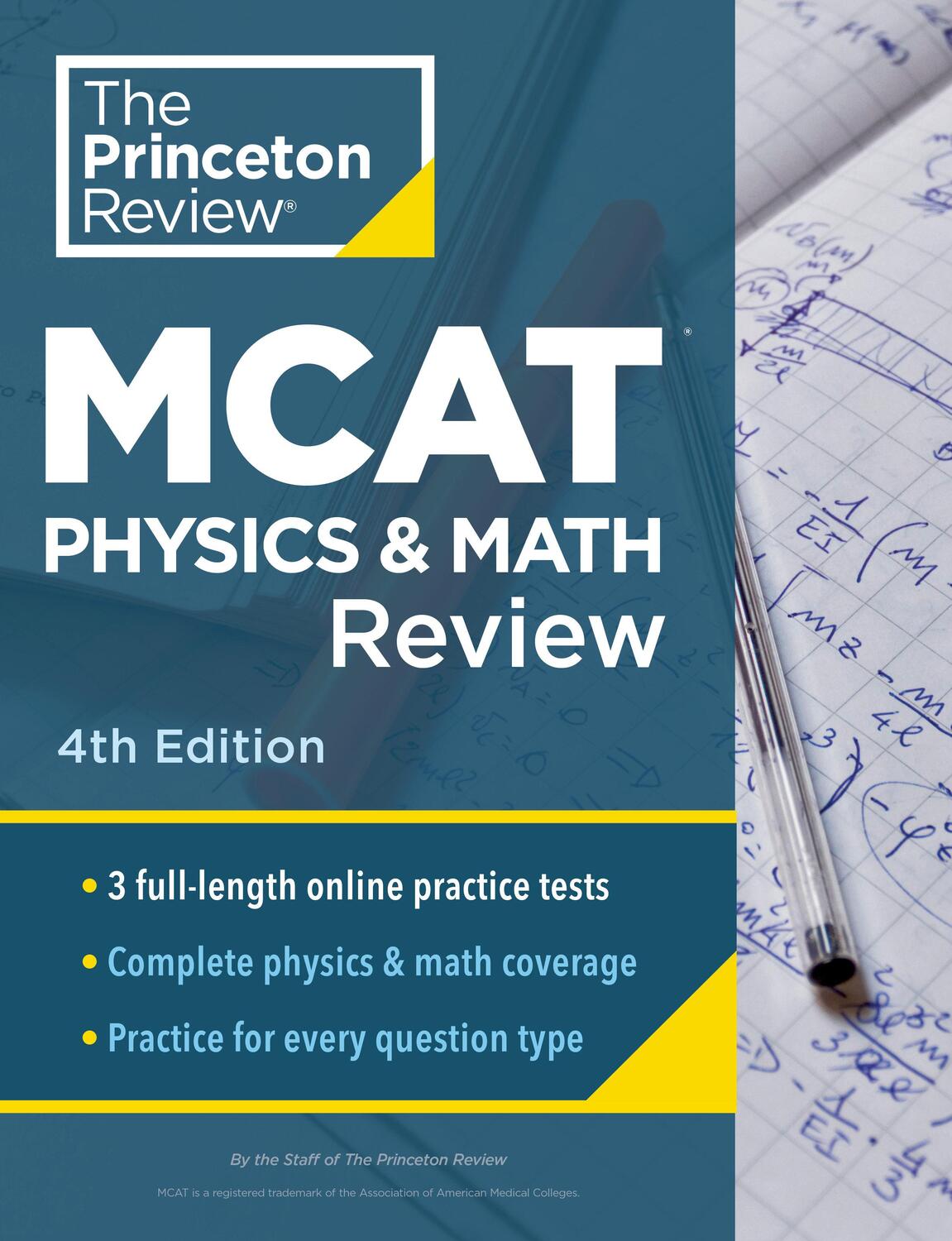 Cover: 9780593516270 | Princeton Review MCAT Physics and Math Review, 4th Edition:...