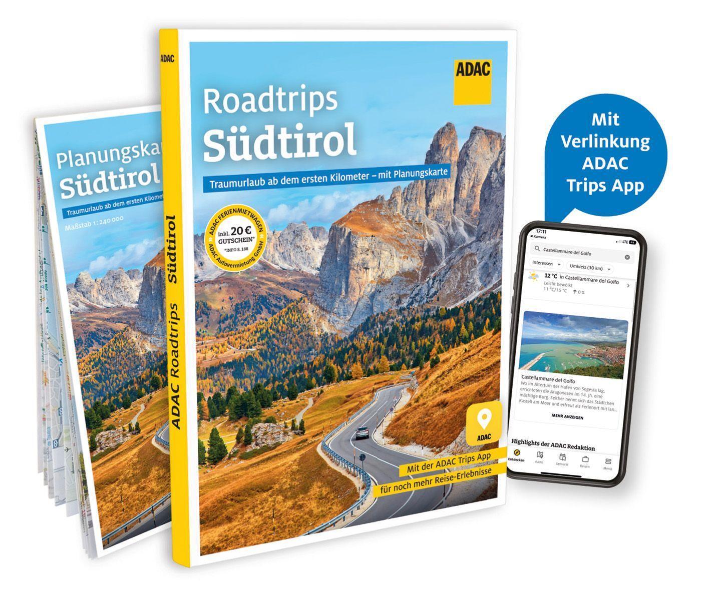Cover: 9783986450779 | ADAC Roadtrips - Südtirol | Uwe Lehmann | Taschenbuch | Deutsch | 2023