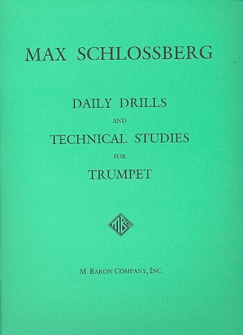 Cover: 9781617271434 | Daily Drills &amp; Technical Studies | Max Schlossberg | Buch