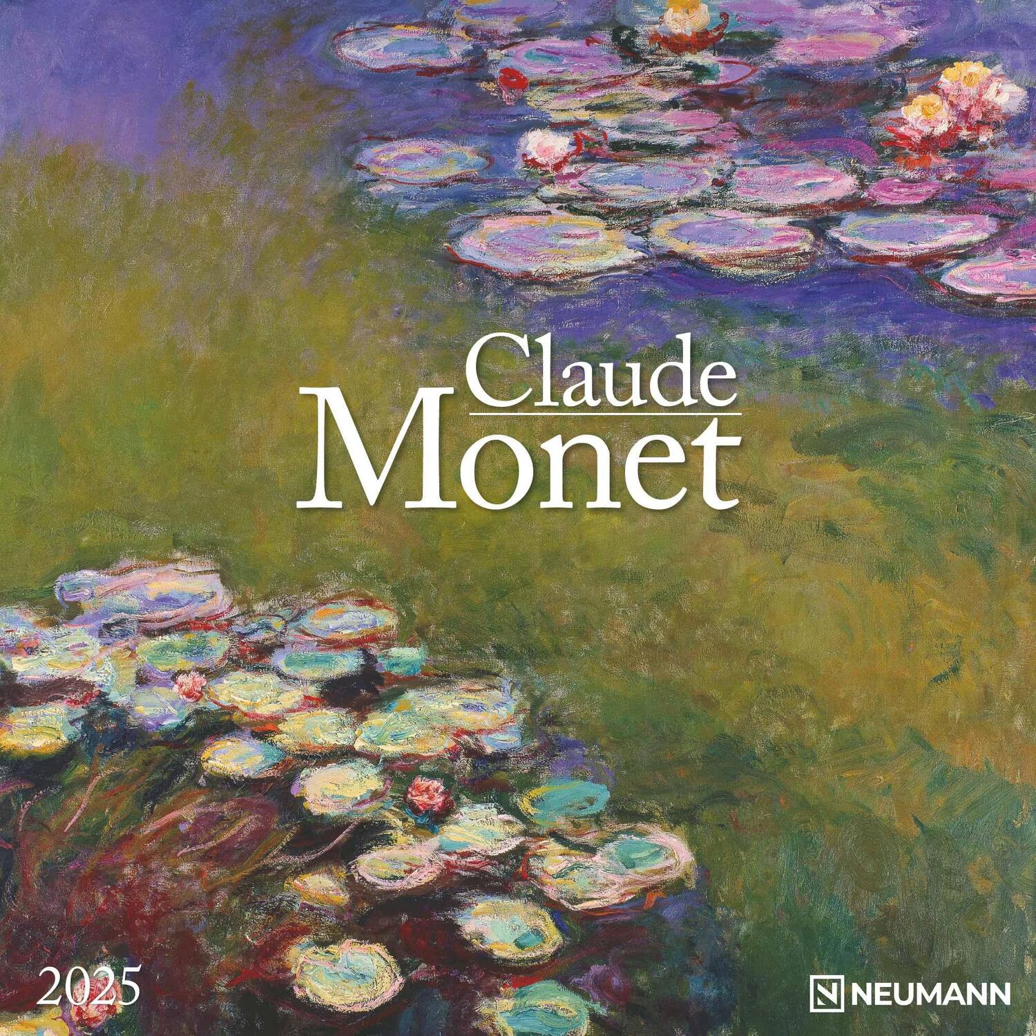 Cover: 4002725987952 | Claude Monet 2025 - Wand-Kalender - Broschüren-Kalender - 30x30 -...