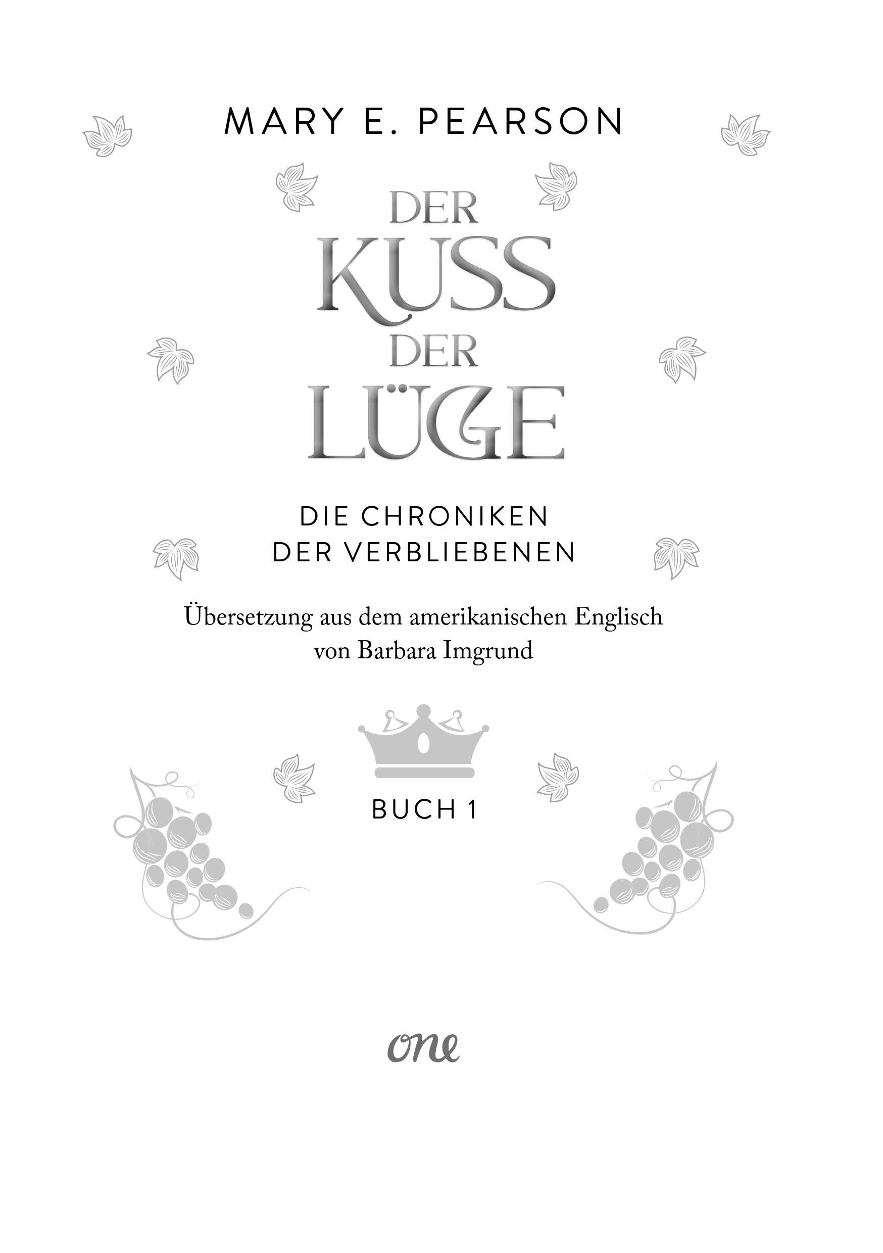 Bild: 9783846602423 | Der Kuss der Lüge | Mary E. Pearson | Buch | 560 S. | Deutsch | 2024