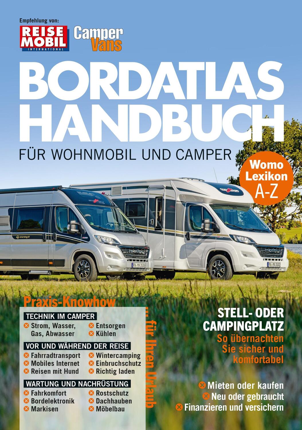 Cover: 9783948979010 | Bordatlas Handbuch für Wohnmobil und Camper | Taschenbuch | Deutsch