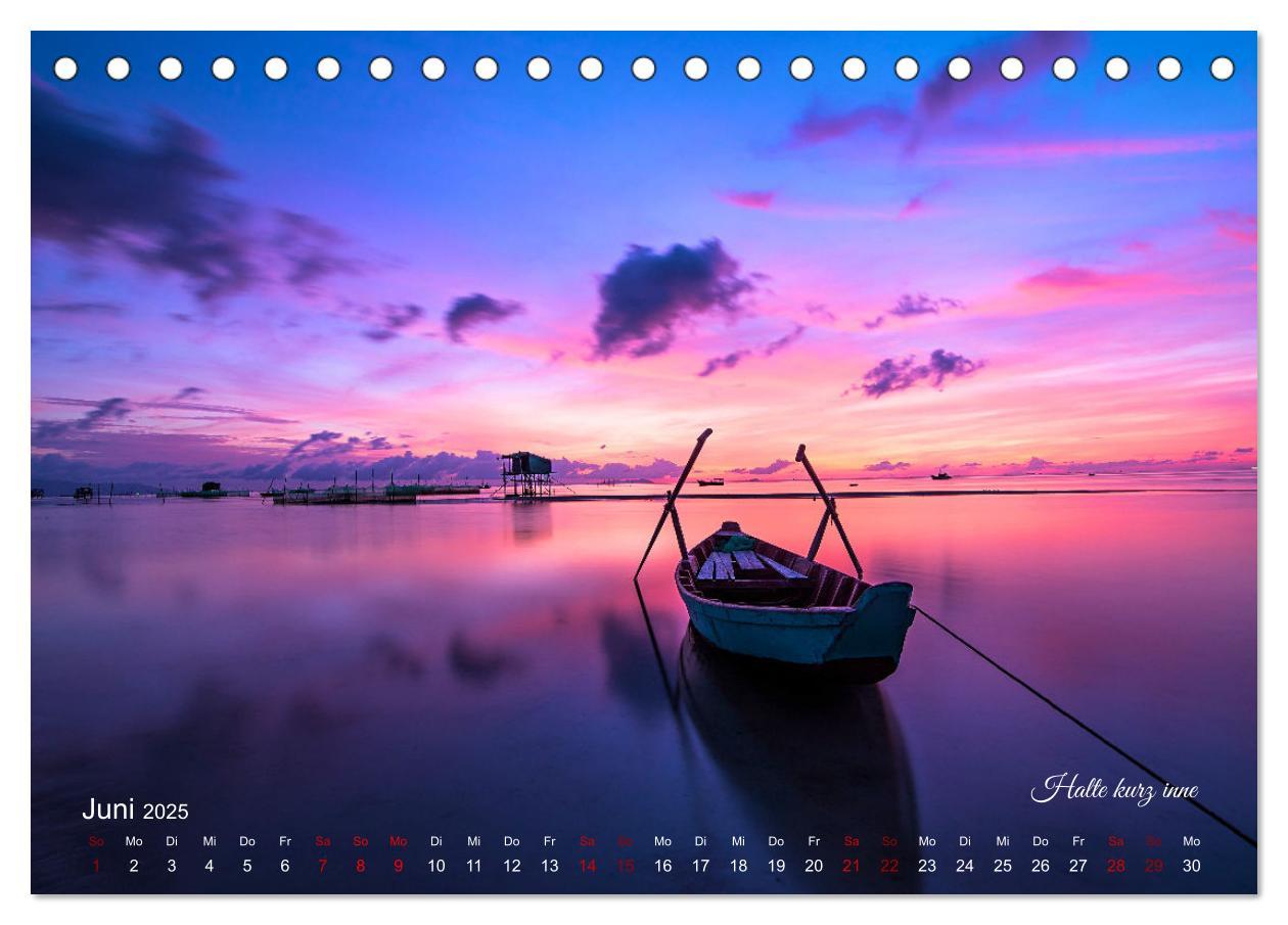 Bild: 9783383996894 | Magische Horizonte der Erde (Tischkalender 2025 DIN A5 quer),...