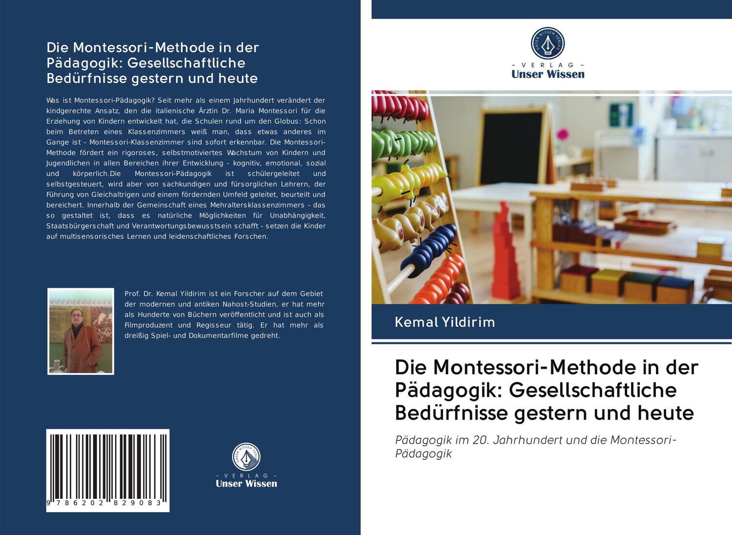 Cover: 9786202829083 | Die Montessori-Methode in der Pädagogik: Gesellschaftliche...