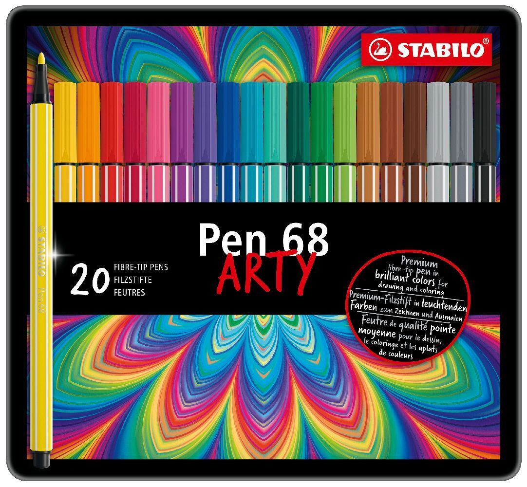 Cover: 4006381327206 | STABILO Pen 68 20er Metalletui | Stück | In Karton | EAN 4006381327206