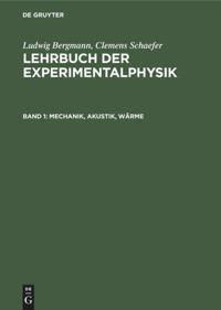 Cover: 9783110123913 | Mechanik, Akustik, Wärme | Buch | HC runder Rücken kaschiert | Deutsch