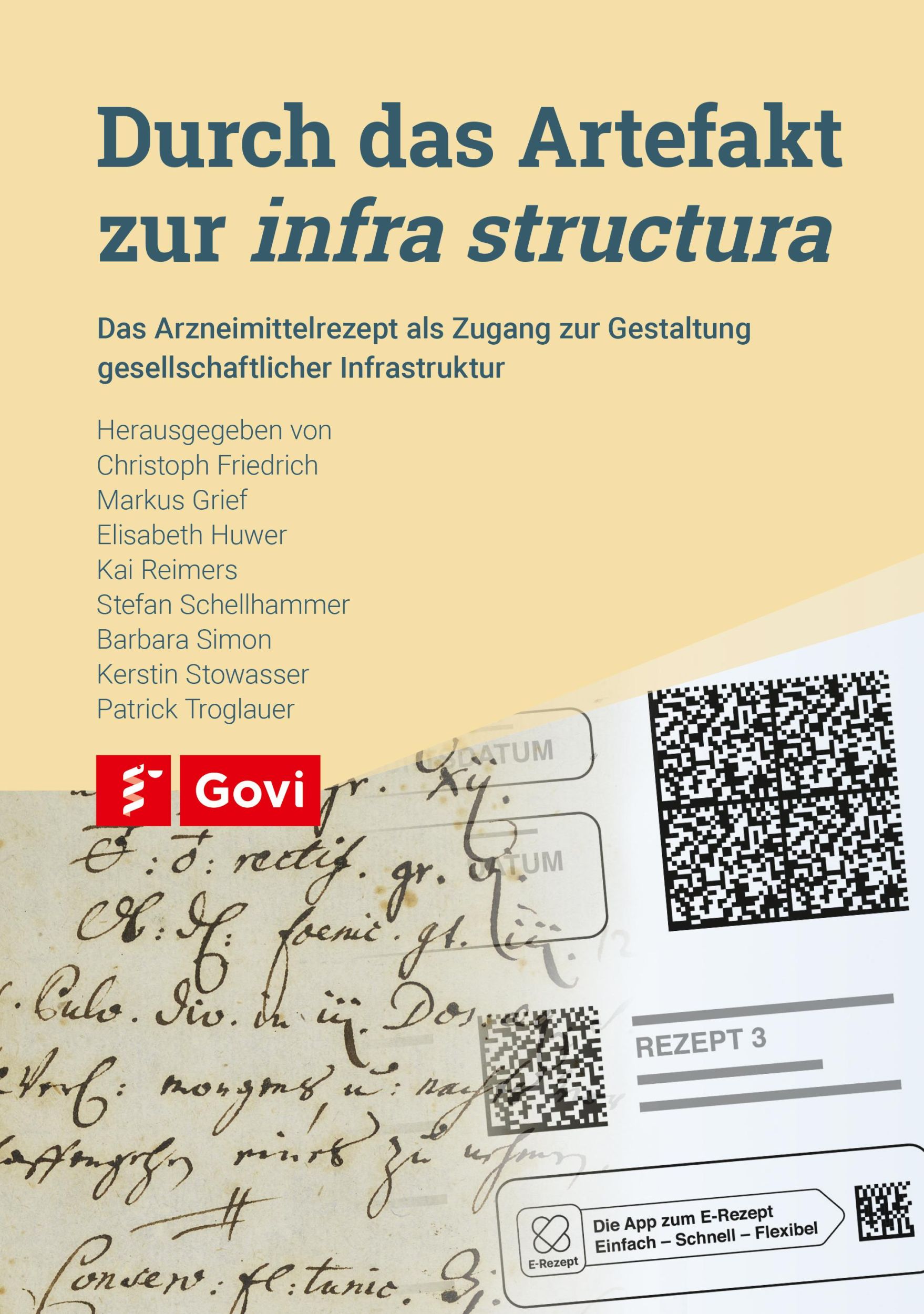 Cover: 9783774117303 | Durch das Artefakt zur infra structura | Christop Friedrich (u. a.)