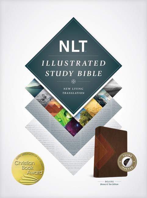 Cover: 9781496402059 | NLT Illustrated Study Bible Tutone Brown/Tan, Indexed | Tyndale | Buch