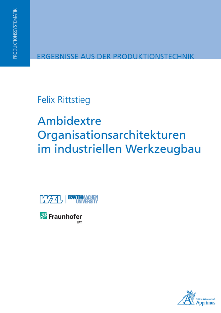 Cover: 9783863598556 | Ambidextre Organisationsarchitekturen im industriellen Werkzeugbau
