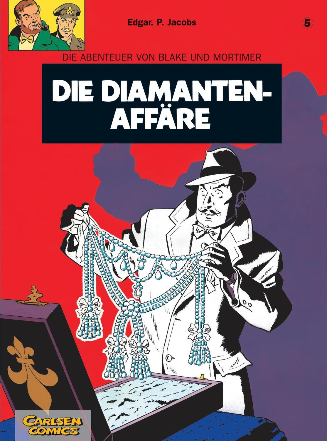 Cover: 9783551019851 | Blake und Mortimer 5: Die Diamanten-Affäre | Edgar-Pierre Jacobs