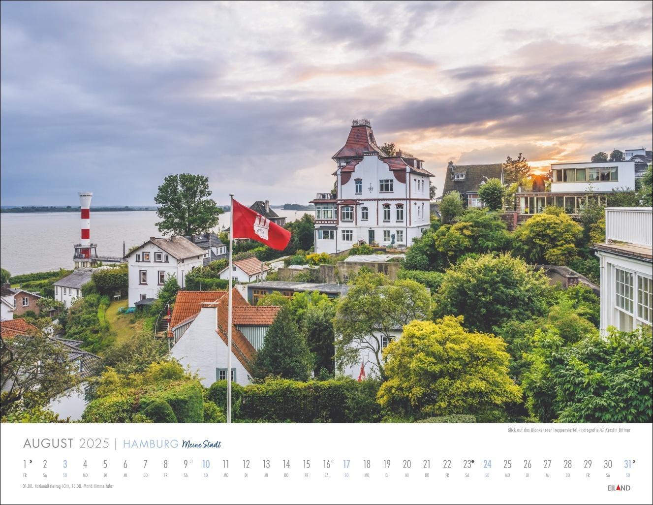 Bild: 9783964023520 | Hamburg - Meine Stadt Kalender 2025 | Eiland | Kalender | 13 S. | 2025