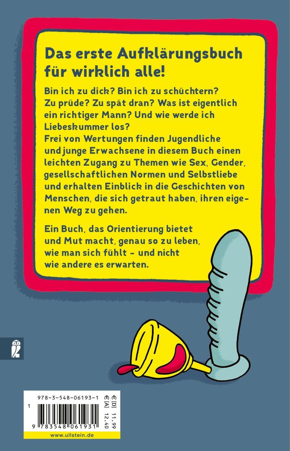 Rückseite: 9783548061931 | Sex und so | Ein Aufklärungsbuch für alle | Lydia Meyer | Taschenbuch