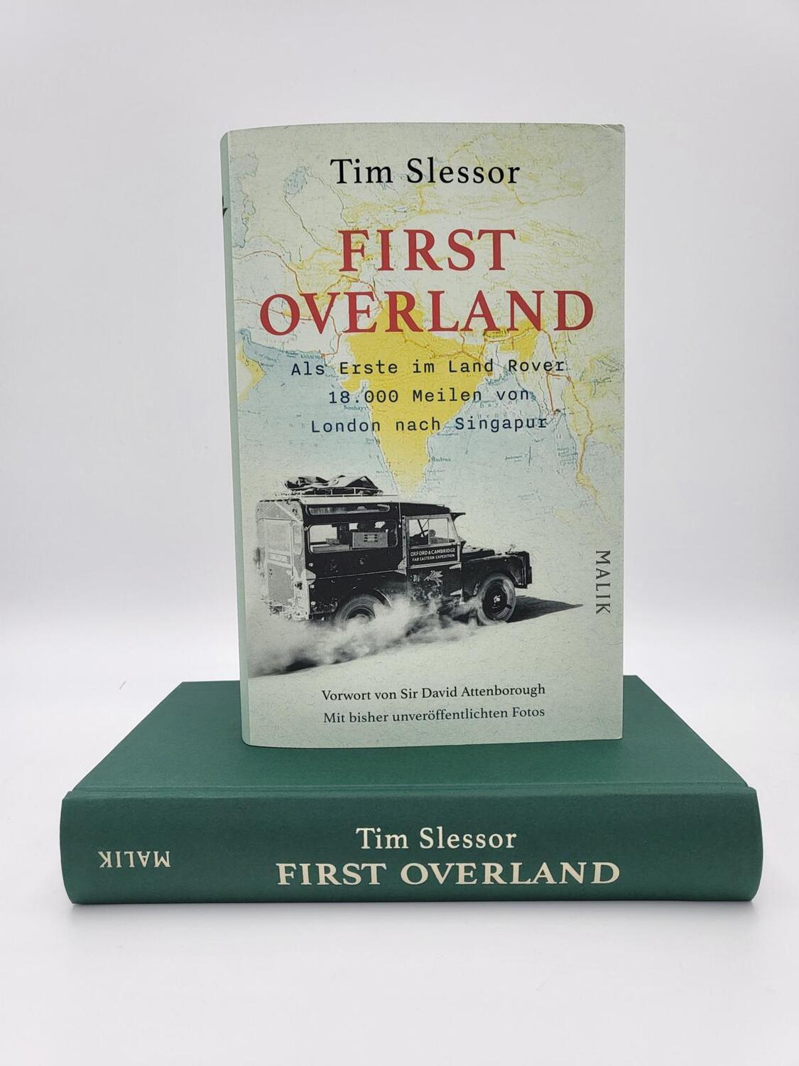 Bild: 9783890295787 | First Overland. Als Erste im Land Rover 18.000 Meilen von London...