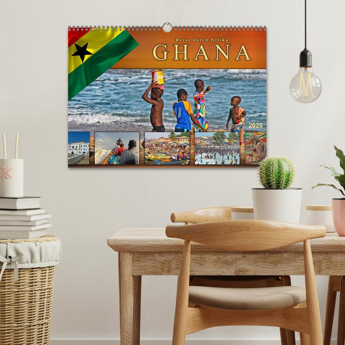 Bild: 9783435440467 | Reise durch Afrika - Ghana (Wandkalender 2025 DIN A3 quer),...