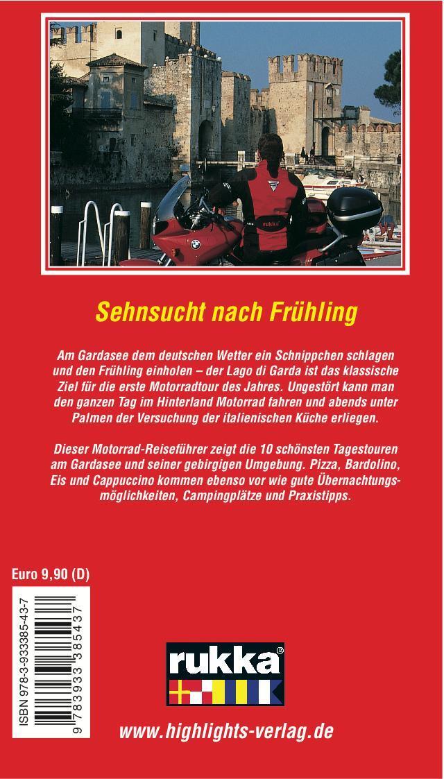 Rückseite: 9783933385437 | Gardasee | Martin Schempp (u. a.) | Taschenbuch | Deutsch | 2011