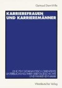 Cover: 9783531127873 | Karrierefrauen und Karrieremänner | Gertraud Diem-Wille | Taschenbuch