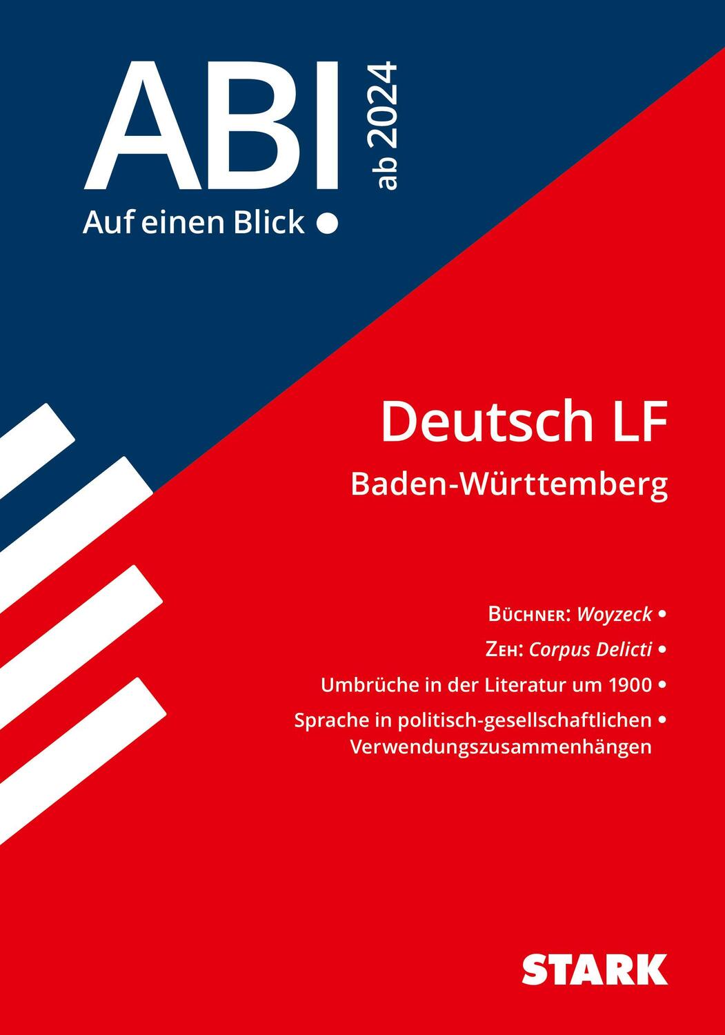 Cover: 9783849056544 | STARK Abi - auf einen Blick! Deutsch Baden-Württemberg ab 2024 | Buch