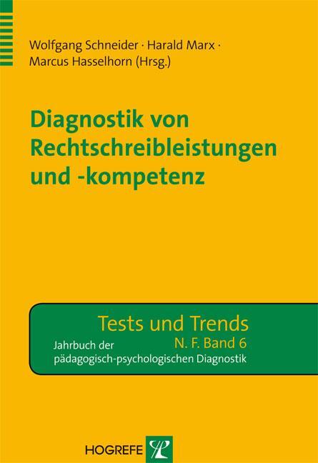 Cover: 9783801721121 | Diagnostik von Rechtschreibleistungen und Rechtschreibkompetenz | Buch