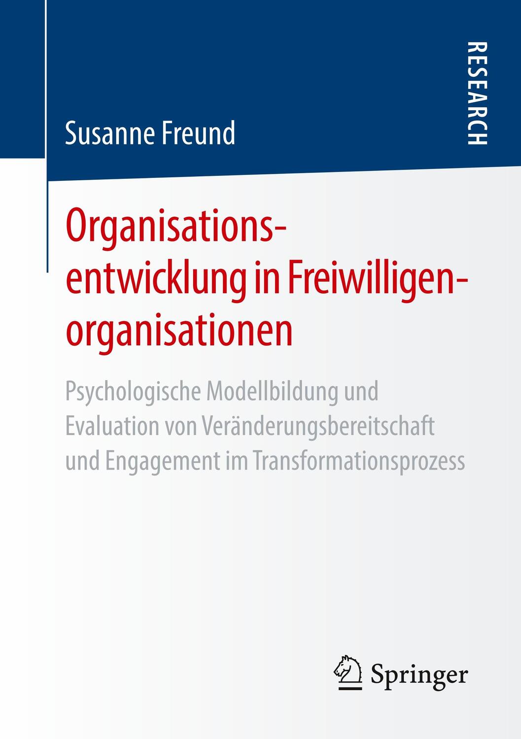 Cover: 9783658287887 | Organisationsentwicklung in Freiwilligenorganisationen | Freund | Buch