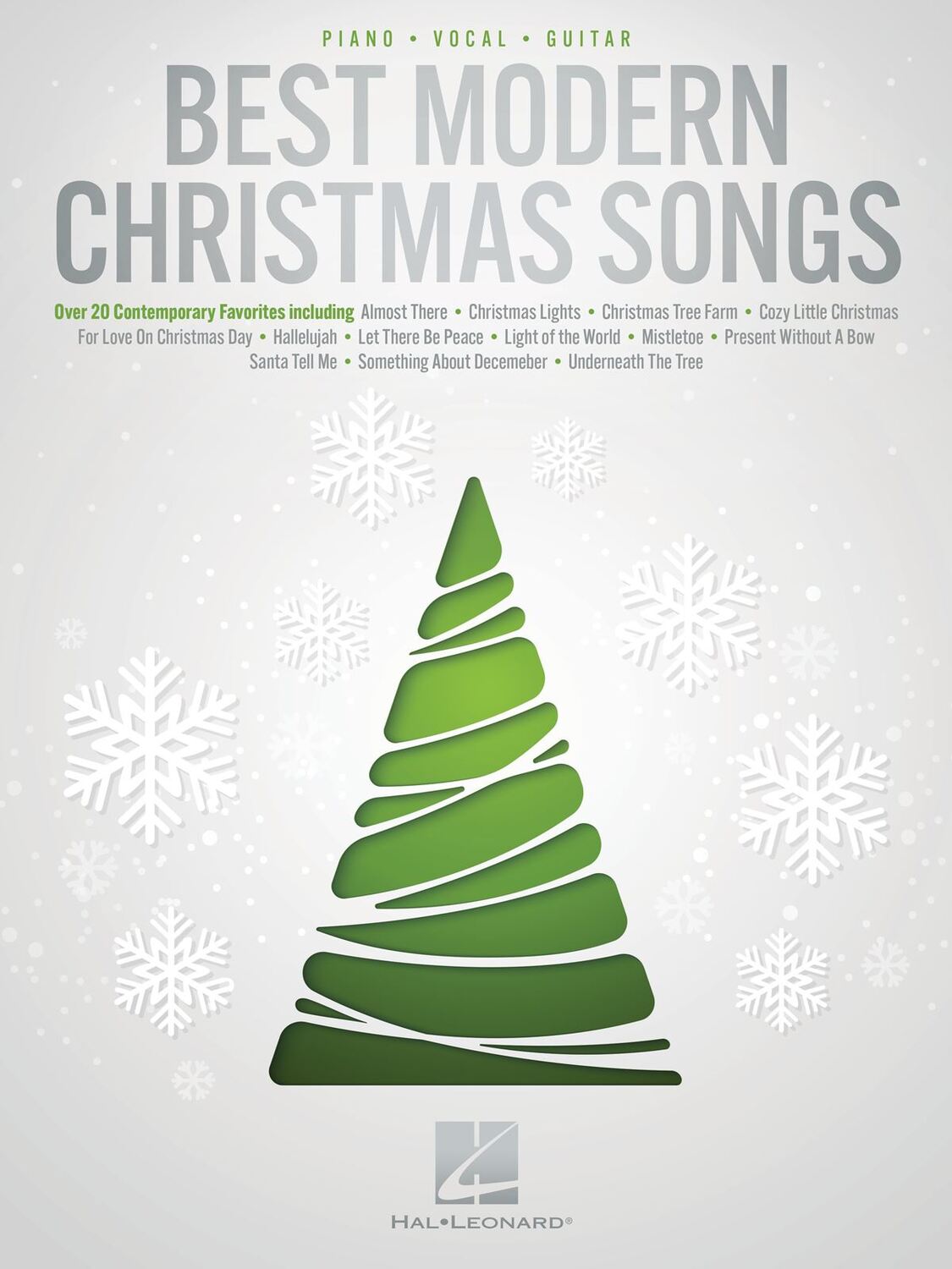Cover: 840126965667 | Best Modern Christmas Songs | Piano-Vocal-Guitar Songbook | Buch