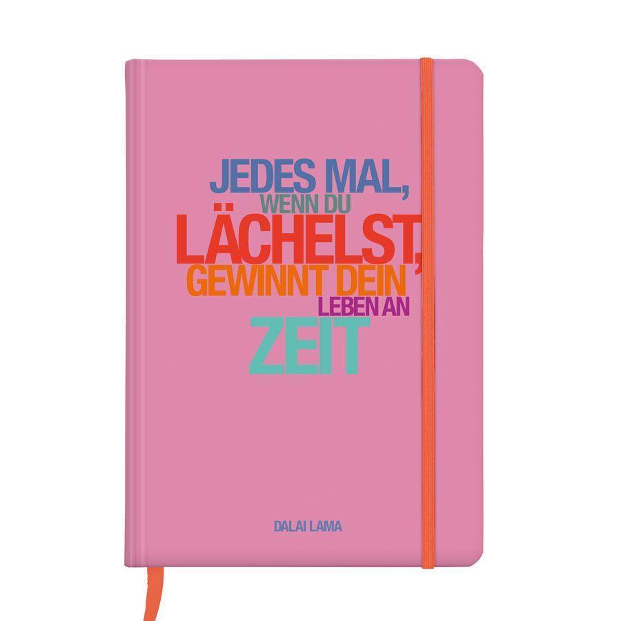 Cover: 4048809030688 | Notizbuch A5 Hardcover Dalai Lama, Lächelst | Notizbuch | Deutsch