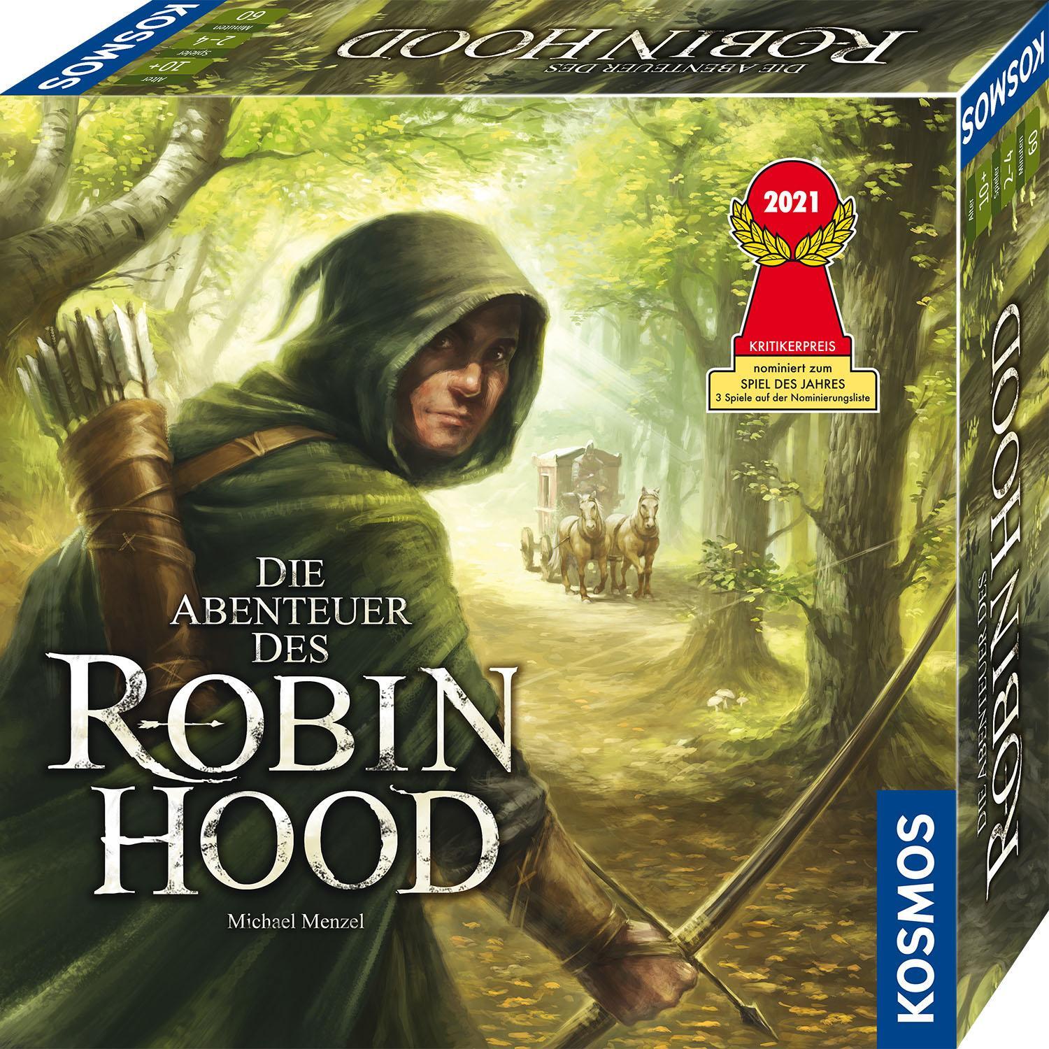 Cover: 4002051680565 | Die Abenteuer des Robin Hood | Michael Menzel | Spiel | Deutsch | 2021