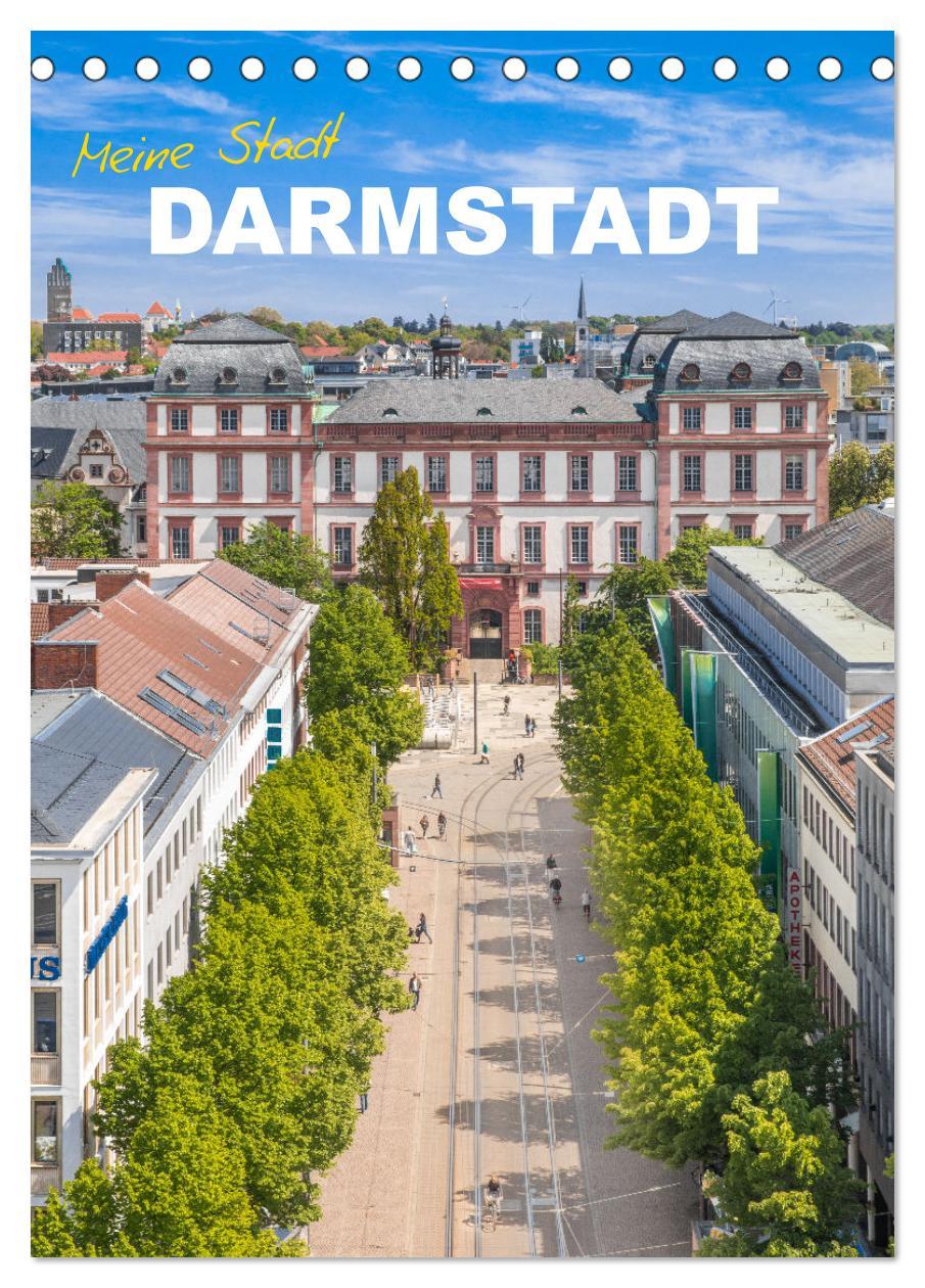 Cover: 9783435986521 | Meine Stadt Darmstadt (Tischkalender 2025 DIN A5 hoch), CALVENDO...