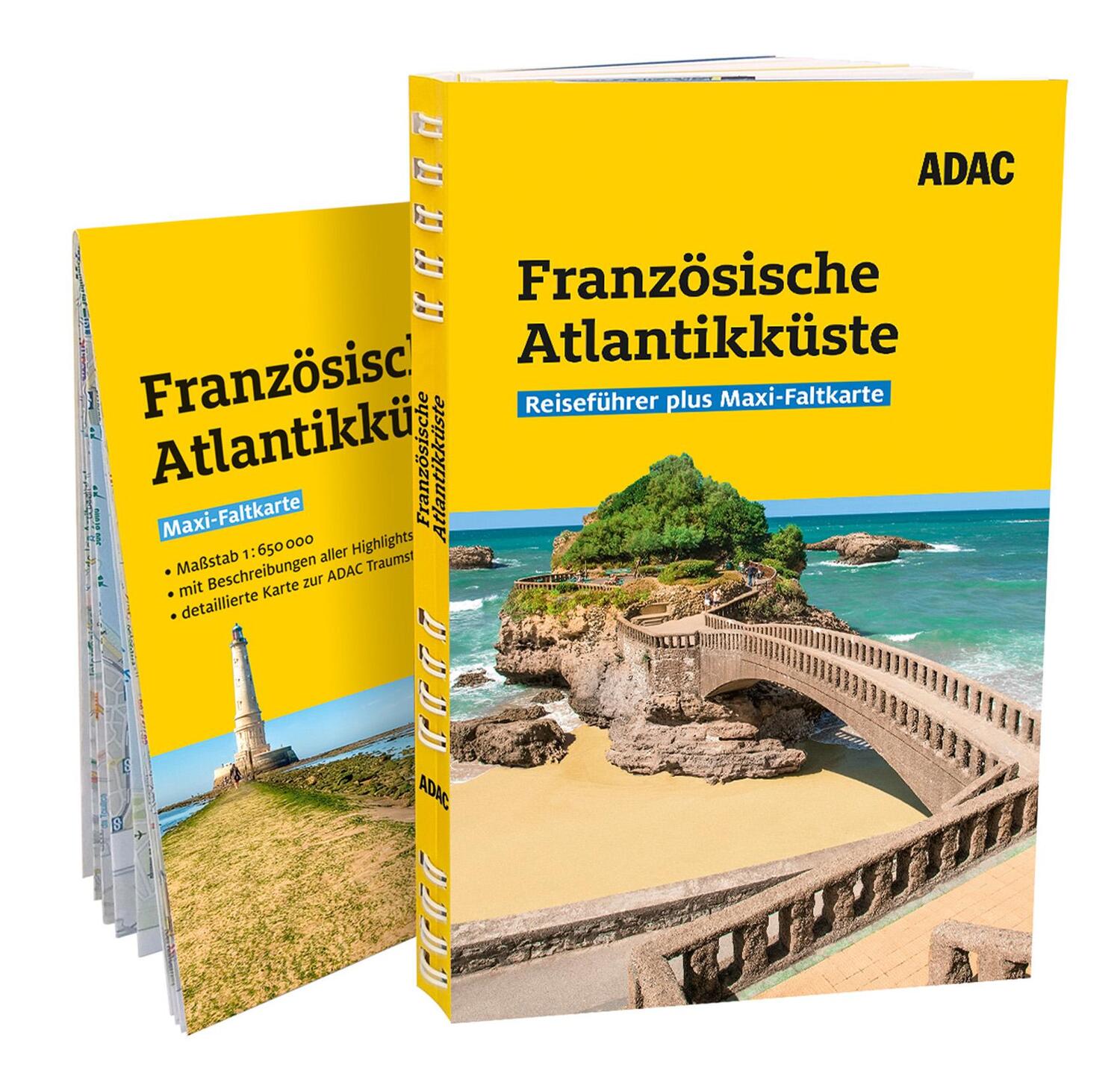 Cover: 9783986451073 | ADAC Reiseführer plus Französische Atlantikküste | Jonas Fieder | Buch
