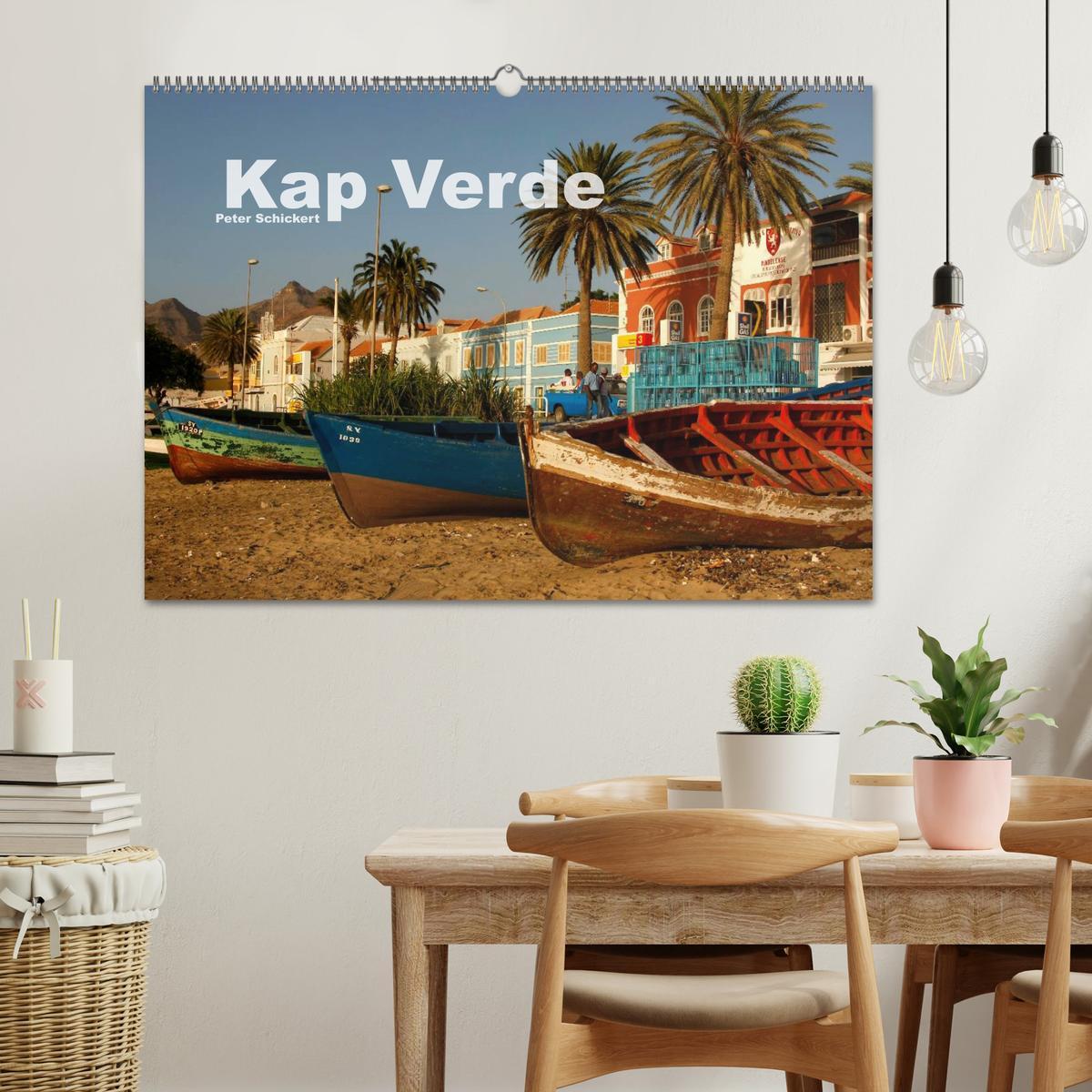 Bild: 9783435725434 | Kap Verde (Wandkalender 2025 DIN A2 quer), CALVENDO Monatskalender