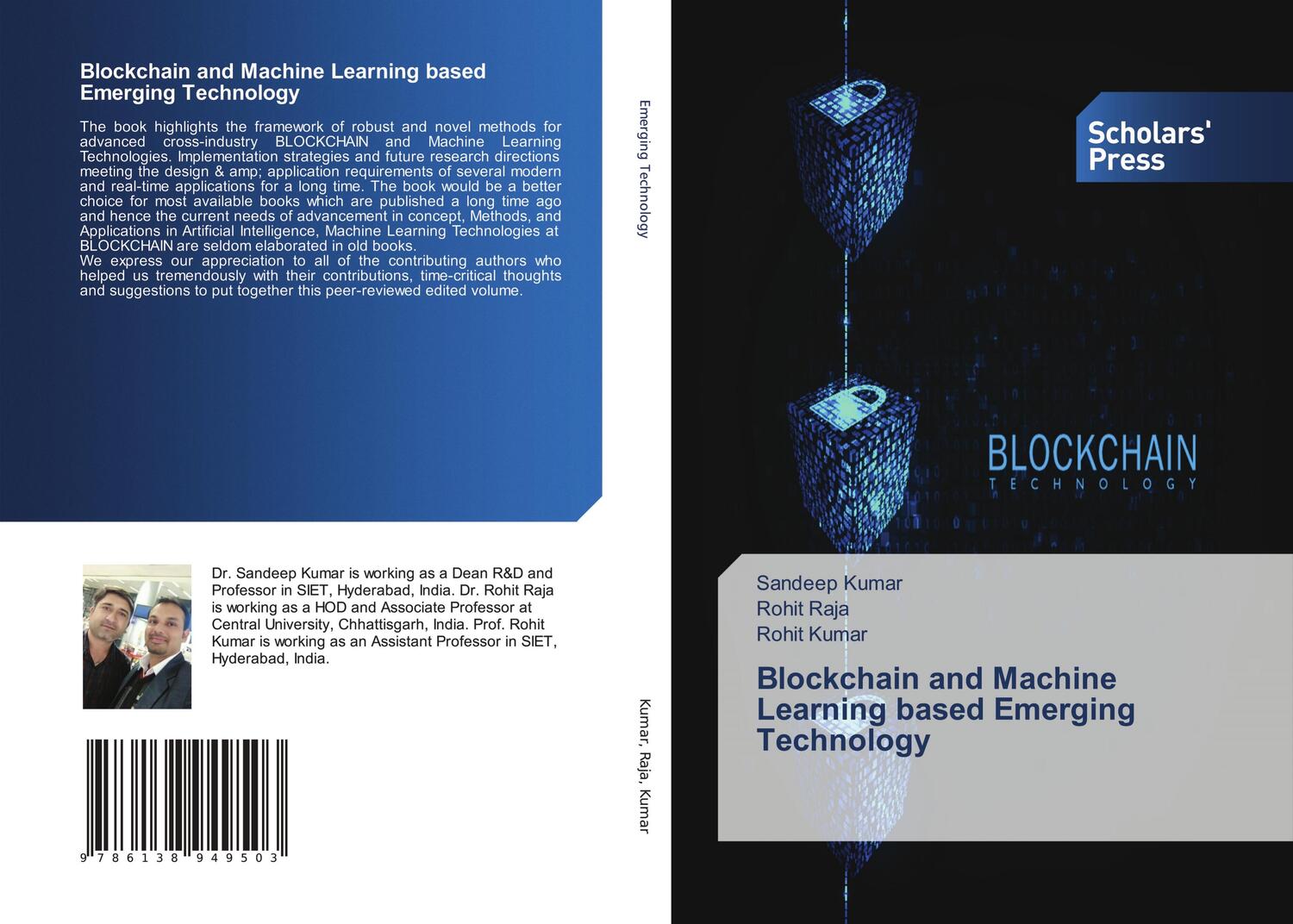 Cover: 9786138949503 | Blockchain and Machine Learning based Emerging Technology | Buch
