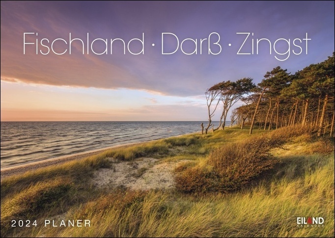 Cover: 9783964022967 | Fischland Darß Zingst Kalender 2024. Reise-Wandplaner mit 12...