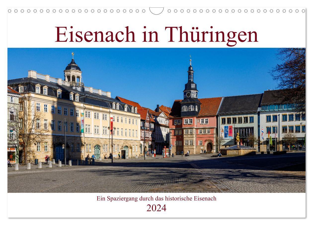 Cover: 9783675625617 | Eisenach in Thüringen (Wandkalender 2024 DIN A3 quer), CALVENDO...