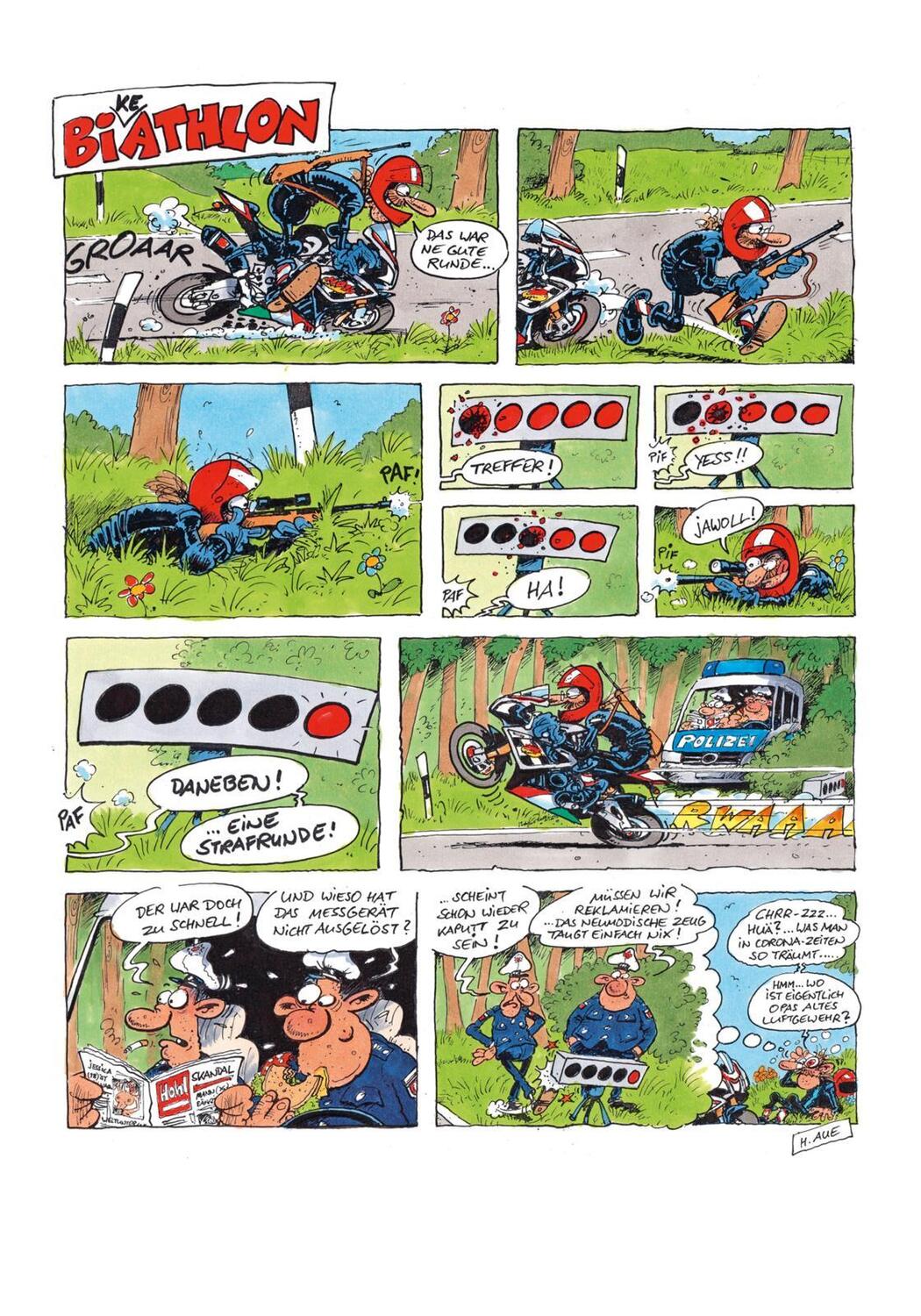 Bild: 9783830385240 | MOTOmania Band 15 | Der lustigste Comicband für alle Motorradfans