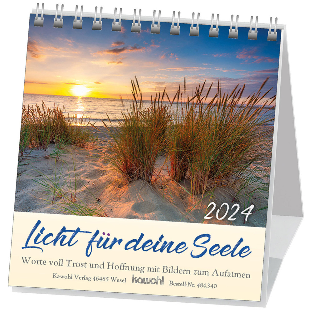 Cover: 9783754834046 | Licht für deine Seele 2024 | Kalender | Spiralbindung | 14 S. | 2024
