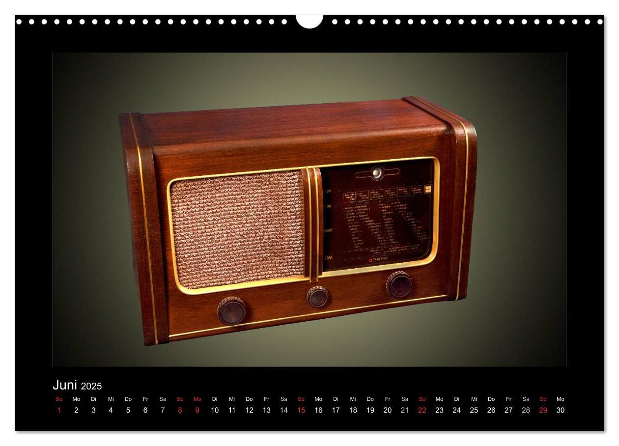 Bild: 9783435765959 | Dampfradios - Antike Radios mit Patina (Wandkalender 2025 DIN A3...