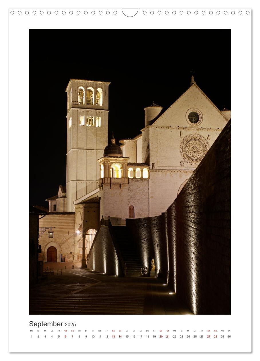 Bild: 9783435913077 | Assisi - Die Stadt zweier großer Heiliger (Wandkalender 2025 DIN A3...