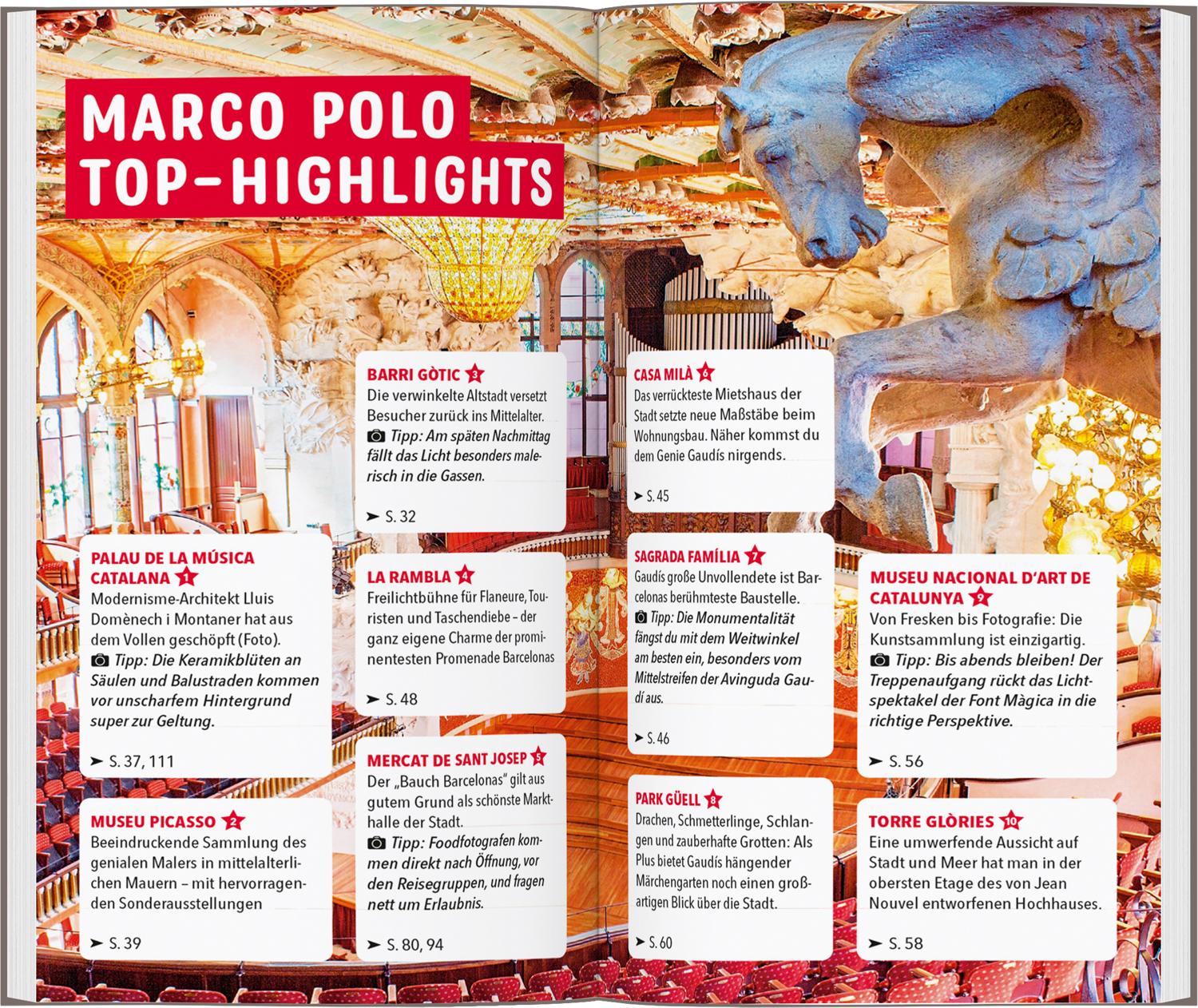 Bild: 9783829740838 | MARCO POLO Reiseführer Barcelona | Julia Macher (u. a.) | Taschenbuch