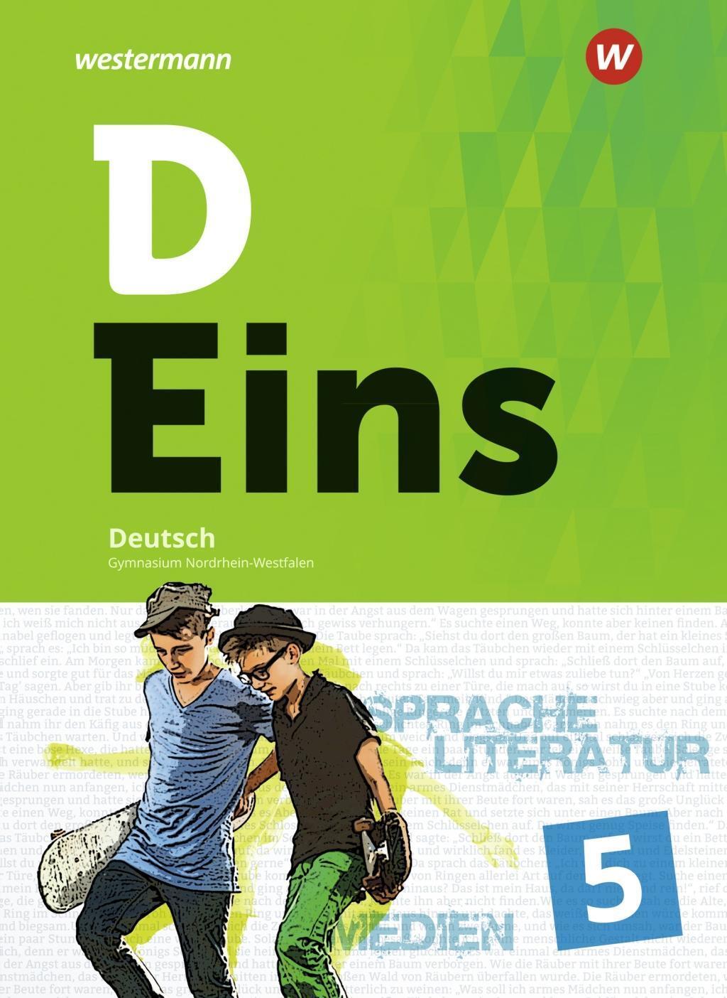 Cover: 9783507690004 | D Eins - Deutsch 5. Schülerband (inkl. Medienpool). Gymnasien....