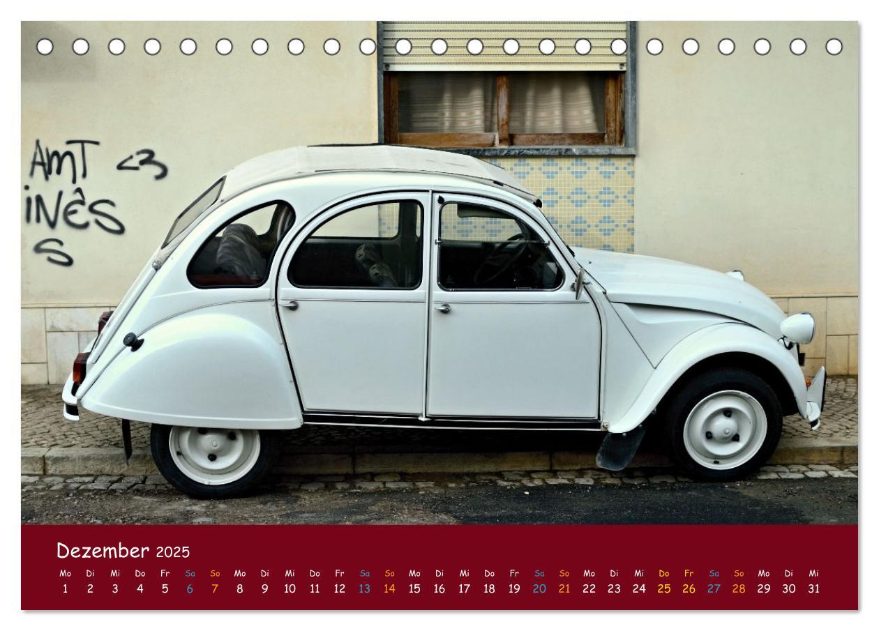 Bild: 9783383947582 | Citroen 2 CV Kult um die Ente (Tischkalender 2025 DIN A5 quer),...