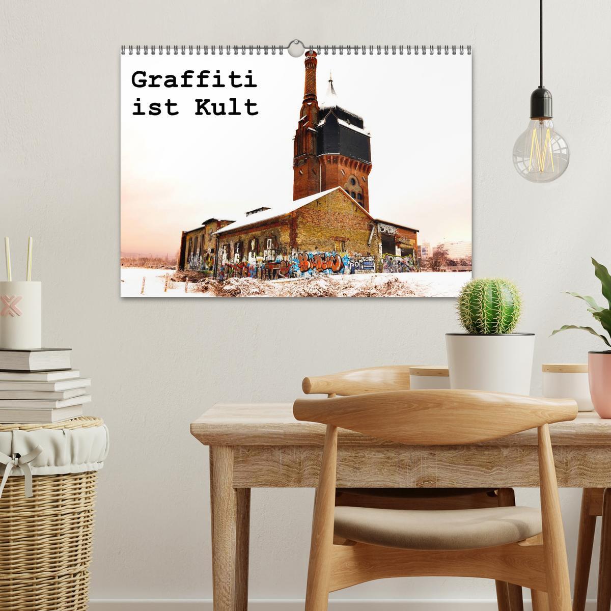 Bild: 9783435815876 | Graffiti ist Kult (Wandkalender 2025 DIN A3 quer), CALVENDO...