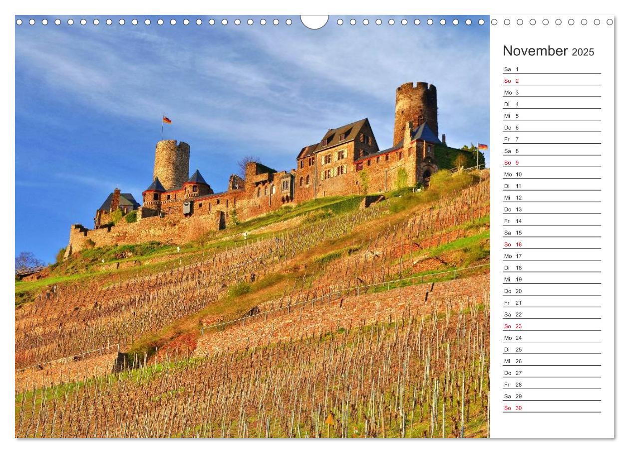 Bild: 9783435548767 | Bildschön - Die Mosel (Wandkalender 2025 DIN A3 quer), CALVENDO...