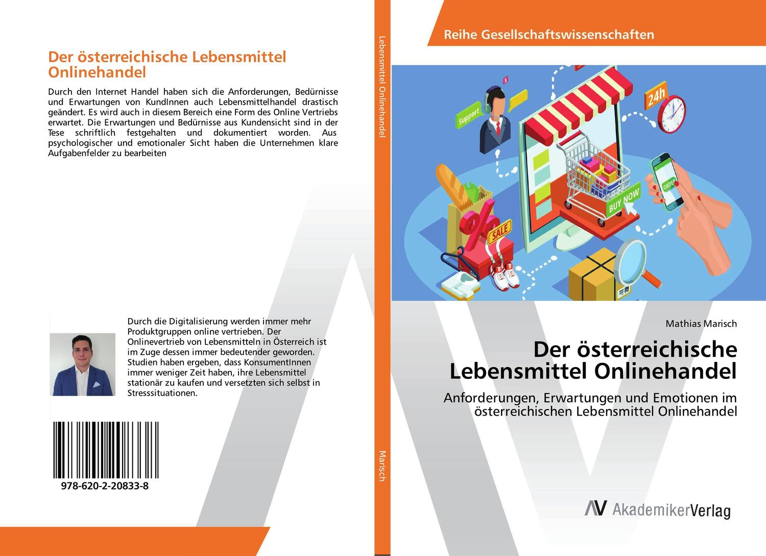 Cover: 9786202208338 | Der österreichische Lebensmittel Onlinehandel | Mathias Marisch | Buch