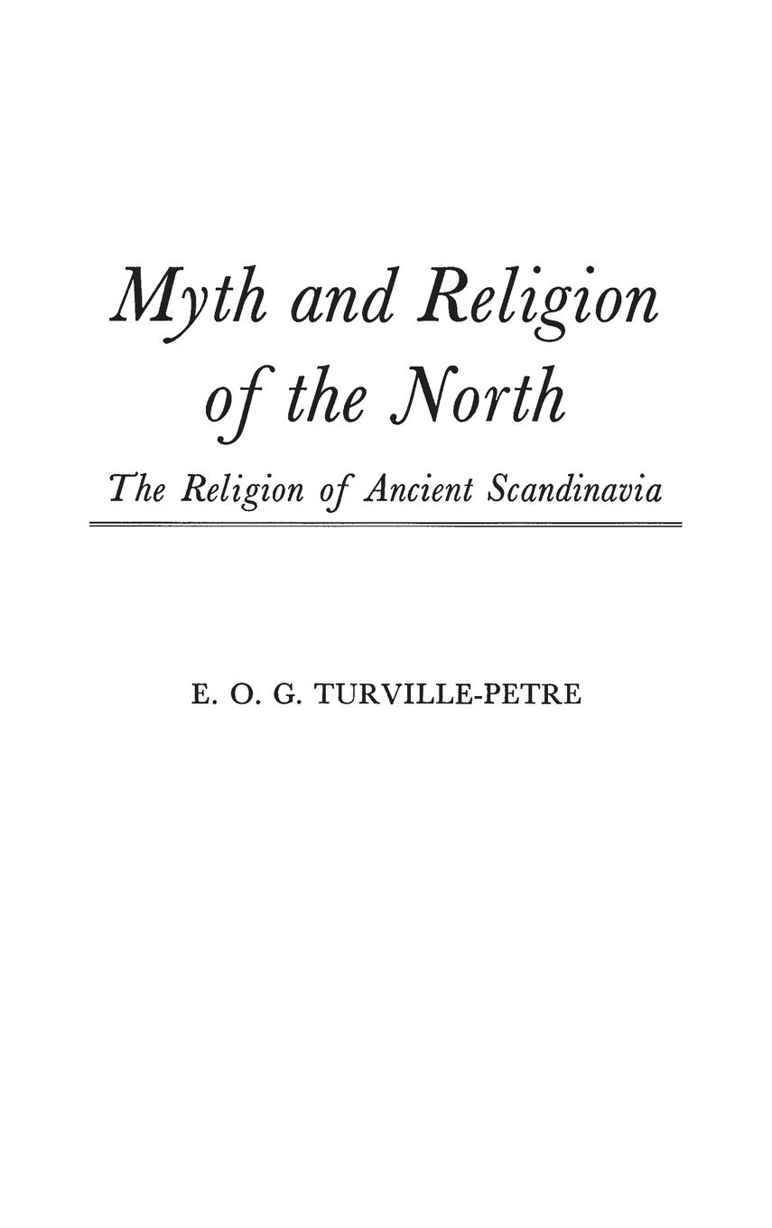 Cover: 9780837174204 | Myth and Religion of the North | The Religion of Ancient Scandinavia