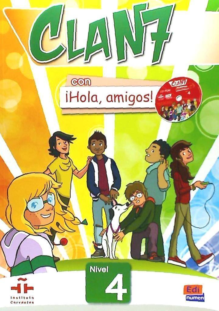 Cover: 9788498486308 | Clan 7 Con ¡Hola, Amigos! Level 4 Libro del Alumno + CD-ROM | Buch