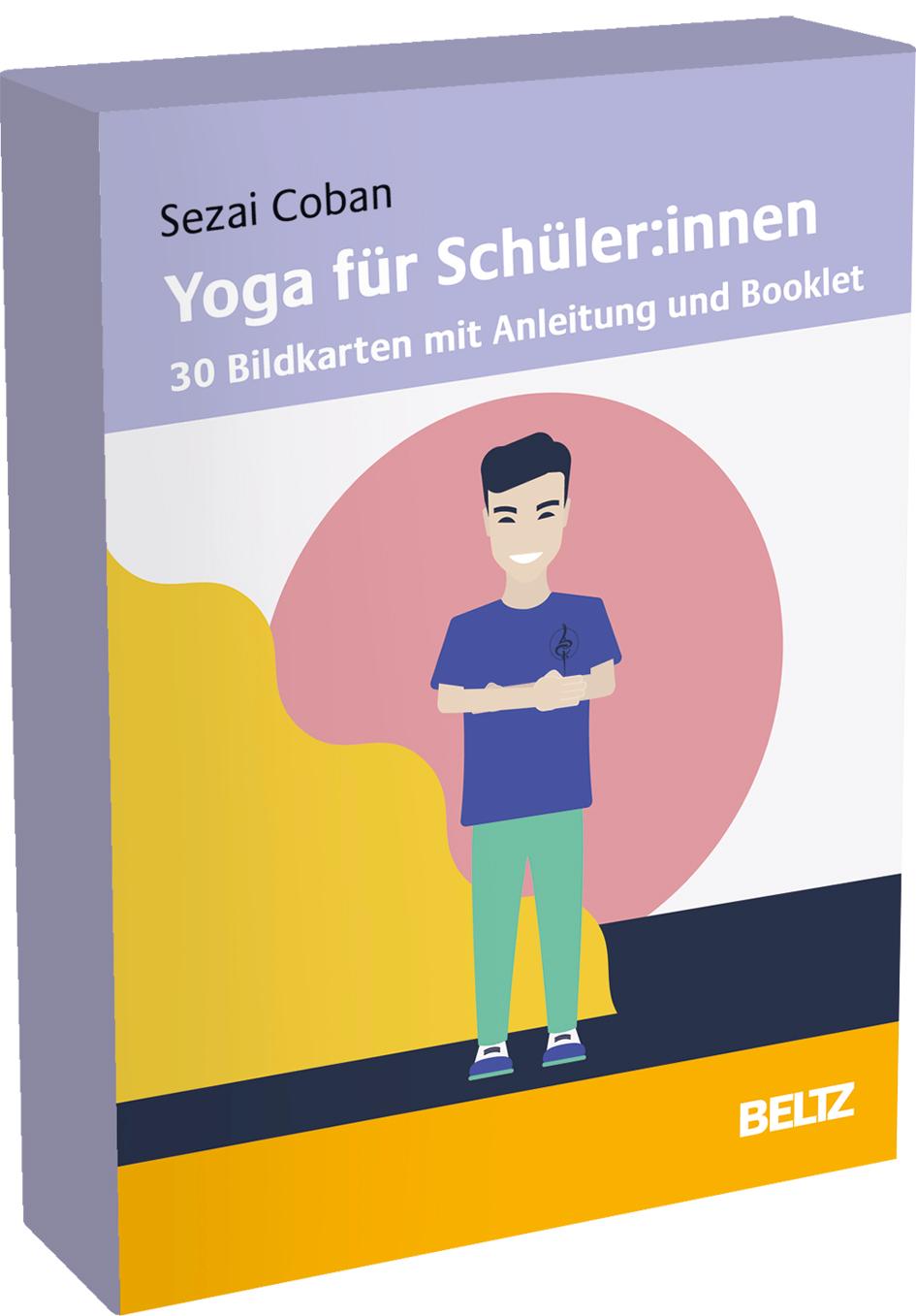 Cover: 4019172200503 | Yoga für Schüler:innen | 30 Bildkarten mit Anleitung und Booklet | Box