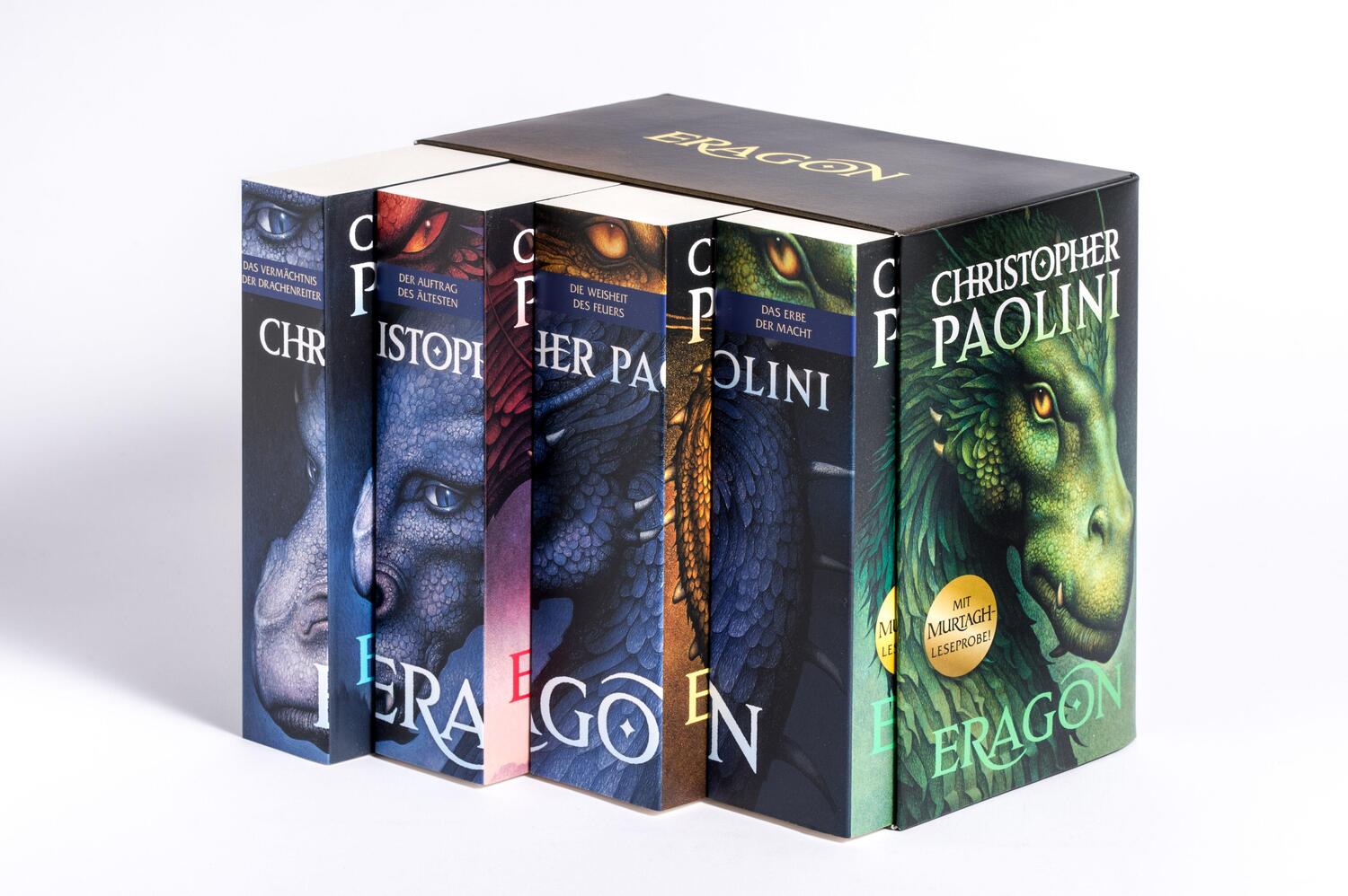 Bild: 9783570316443 | Christopher Paolini: Eragon. Vier Bände im Taschenbuch-Schuber: Das...